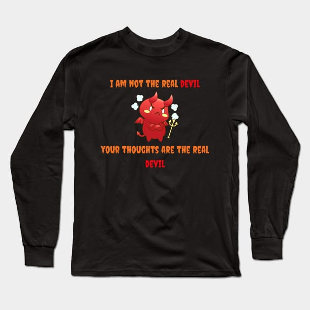 real devil Long Sleeve T-Shirt by Eleganzmod